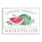 Stupell Industries Summer Market Watermelon Farm Country Grain Pattern Wall Plaque Art